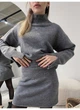 Костюм жіночий кашеміровий светр зі спідницею Modern Boutique сірий, S КО043 - изображение 4