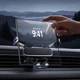 Тримач Baseus UltraControl Gravity Car Mount for Foldable Phone Grey - зображення 9