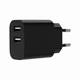 Сетевое зарядное устройство Gembird (2USBх2.4A 12W) Black (TA-UC-2A12-01-BK) - изображение 1