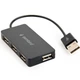 USB-хаб Gembird 4 ports Black (UHB-U2P4-04) - изображение 1
