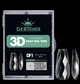 Гелевые типсы (120шт), Дизайнер 3D Diamond Fast Gel Tips DF1 Ballerina small для наращивания ногтей - изображение 1