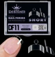 Арочні типи гелеві Дизайнер Short fast gel tips ST2 Round square для нарощування нігтів (120шт) - зображення 1