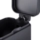 Відро для мусора з плавним закриттям Mixxus Premium Quadro-TC0105 Black 5 л колір чорний (MI7061) - зображення 3