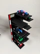 Стенд Подставка для 12 Конструкторов LEGO Minifigures Мини фигурок F1 (Speed Champions) (71049) Формула 1 / Общий Гараж Стенд для 12 болидов - изображение 7