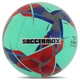Мяч футбольный размер №5 Soccermax Soccermax All Weather 4137 Mint-Multicolor - изображение 1