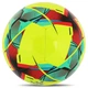 Мяч футбольный размер №5 Soccermax Soccermax All Weather 4137 Neon Green-Multicolor - изображение 3