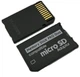 Переходник для карт памяти Кардридер microSD TF -> Memory Stick PRO Duo Black Адаптер Черный - изображение 15