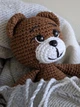 Набор для вязания мишки (коричневый, 17 см) - изображение 3