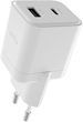 Ładowarka sieciowa Allity GaN PD QC ATC-01-20WAC 1x USB-C 1x USB-A 20W White (5906667550351) - obraz 2