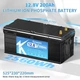 Аккумулятор Kepworth LiFePO4 12V 200Ah 2560W с зарядным устройством (литий железо фосфатный АКБ с BMS) - изображение 4