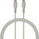 Kabel Qualo USB Type-C – USB Type-C 1.5 m Grey (5907457773080) - obraz 1