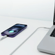 Kabel Qualo USB Type-C – USB Type-C 1.5 m Grey (5907457773080) - obraz 5