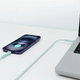 Kabel Qualo USB Type-C – USB Type-C 1.5 m Mint (5907457773103) - obraz 4