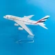 Модель пассажирский самолет Airbus A380 Emirates 1:400 - изображение 1