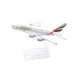 Модель пассажирский самолет Airbus A380 Emirates 1:400 - изображение 2