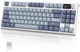 Ігрова Бездротова Механічна Клавіатура ATTACK SHARK K86 Lavander з TFT-дисплєм, RGB, 4000mAh, 2.4G/Bluetooth/Кабель, Українська розкладка - изображение 10