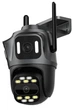 Камера відеоспостереження вулична P15-SP8 Camera поворотна Wi-Fi ICSee 12MP чорний - зображення 2