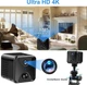 Мини-камера S6 для видеонаблюдения 4K Ultra HD поддержка 4G и Wi-Fi 2.4G внутренняя чёрная - изображение 4