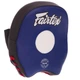 Вигнуті боксерські лапи FAIRTEX FMV14 (2 шт, кожвініл, 19×17×5 см, сині) - изображение 2