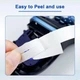 Картридж DYMO LetraTag 91200 12 мм черный/белый, лента бумажная - изображение 6
