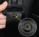 Фіксатори - кнопки для ременя безпеки автомобіля Clips Seatbelt кліпси / обмежувачі на ремінь сидіння в машині, 2 шт, чорні (110208867) - зображення 4
