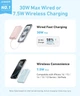 Магнітна батарея Anker Zolo Magnetic Power Bank 10,000mAh 30W Max Fast Charging для iPhone 17/16/15/14/13/12 Series - Black - зображення 2