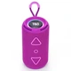 Bluetooth-колонка TG656, з RGB ПІДСВІЧУВАННЯМ, speakerphone, радіо, purple - изображение 1