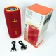 Портативна колонка TG 654 red 8W з підсвічуванням - изображение 9