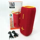 Портативна колонка TG 654 red 8W з підсвічуванням - изображение 15