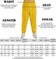 Штаны спортивные легкие Big Sam 1408 желтые, размер L - изображение 4