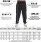 Штаны спортивные легкие Big Sam 1408 черные, размер XL - изображение 5