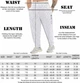 Штаны спортивные легкие Big Sam 1408 белые, размер S - изображение 5