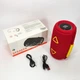 Bluetooth-колонка TG657 з RGB підсвічуванням 1500 mAh. Колір: червоний - изображение 8