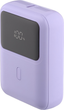 Powerbank Qualo QPB10-LD-20-09 10000 mAh 20W Lilac - obraz 2