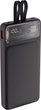 Powerbank Qualo QTPB10-LD-23-01 10000 mAh 23W Black - obraz 1