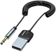 Bluetooth адаптер ESSAGER Lingfeng Bluetooth 5.0 Aux Adapter Car Wireless Receiver USB to 3.5 mm (EBT-LF01-P) - изображение 2