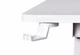 Стіл з електро-регулюванням висоти Двомоторний White Flexi Desk 160x65 см 27897 - зображення 3
