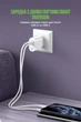 Сетевое зарядное устройство MadeInFuture MFS12 12W A+C + кабель USB-A to USB-C White (MIF82822) - изображение 6