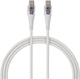Кабель Qualo USB Type-C – USB Type-C 1.5 м White/Transparent (5907457783362) - зображення 1