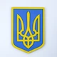 Герб Украины (Тризуб) на стену цветной 27.5*19.5 см Гранд Презент 20 - изображение 1