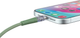 Кабель Qualo USB Type-C – Lightning 1.5 м Green/Transparent (5907457783416) - зображення 4