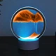 Лампа настольная Песочные горы 3D RGB ночник с USB Желтый песок - изображение 2