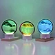 Лампа настольная Песочные горы 3D RGB ночник с USB Желтый песок - изображение 9