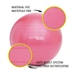 Мяч для фитнеса (фитбол) Cornix 85 см Anti-Burst XR-0251 Pink - изображение 7