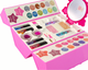 Zestaw piękności LEAN Toys Torba do makijażu z cieniami do powiek Różowy 15578 (5905679071113) - obraz 5