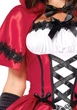 Женский Костюм красной шапочки Leg Avenue Gothic Riding Hood Красный L (SO9124) - изображение 3