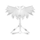 Женская портупея Art of Sex Wings Белый L-2XL ( SX2368 ) - изображение 3