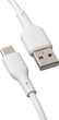 Kabel Qualo Recycling USB Type-A – USB Type-C 1.5 m White (5907457783423) - obraz 3