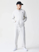 Bluza męska rozpinana streetwear z kapturem New Era Ne Premium Essential 60752360 S Jasnoszara (0198976883021) - obraz 3