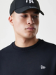 Світшот чоловічий New Era Ne Premium Essential Os Crew 60752356 2XL Чорний (0198976882871) - зображення 7